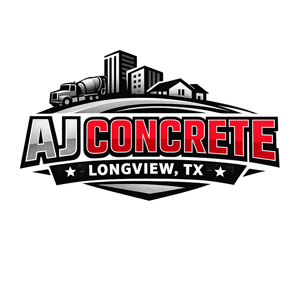 AJ Concrete Logo