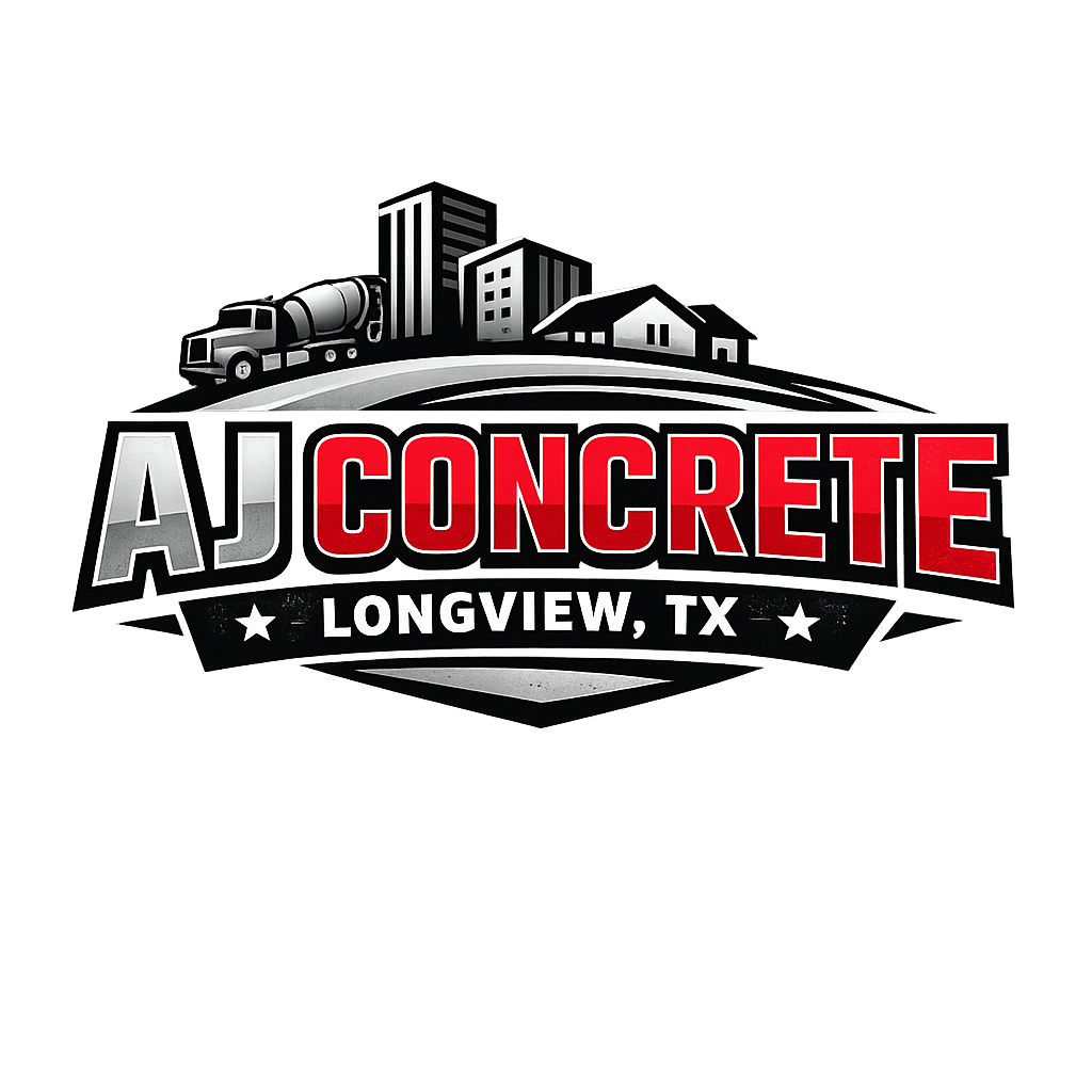 AJ Concrete Logo